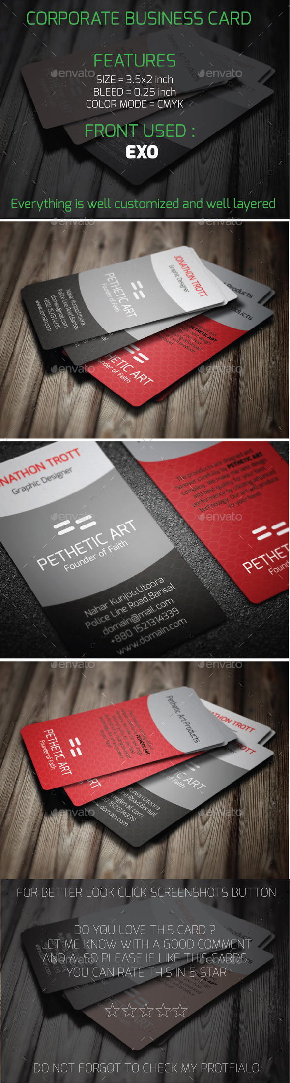 GraphicRiver Corporate Business Card 9847975 GraphicRiver Corporate Business Card 9847975