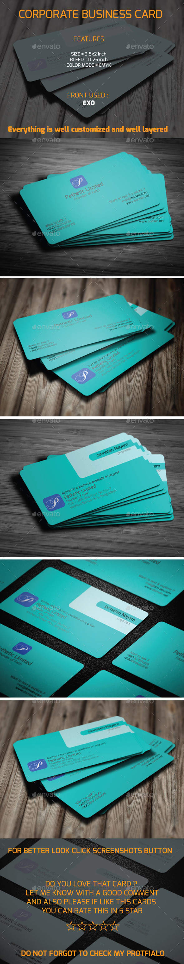 Corporate Business Card Corporate Business Card