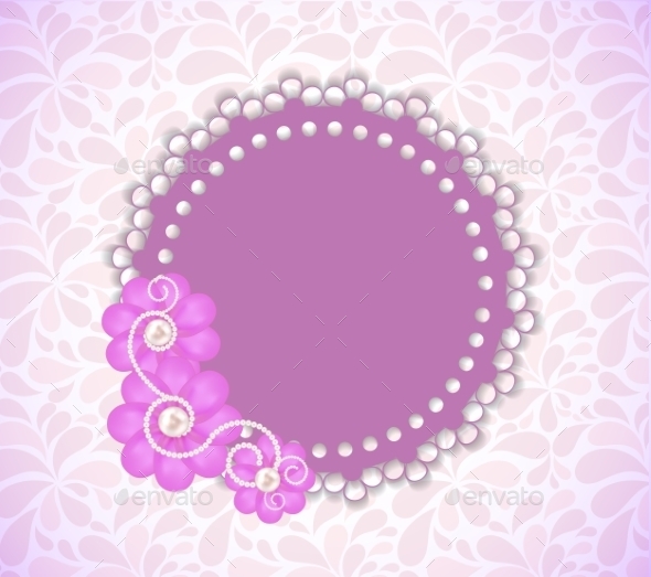 GraphicRiver Romantic Flower Frame Background 9848489 GraphicRiver Romantic Flower Frame Background 9848489