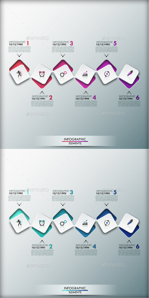 GraphicRiver Modern Infographic Timeline Template 2 Colors 9848537 GraphicRiver Modern Infographic Timeline Template 2 Colors 9848537
