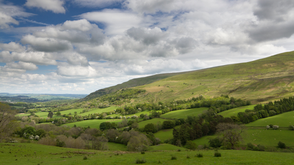 Brecon Beacons Wales Field Countryside Brecon Beacons Wales Field Countryside