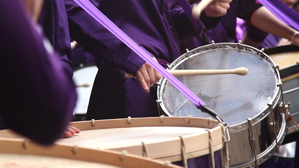 Calanda Drummers During Easter Spanish Tradition 2 Calanda Drummers During Easter Spanish Tradition 2