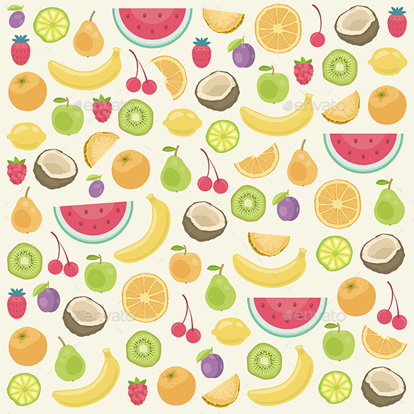 GraphicRiver Seamless Background of Food 9850013 GraphicRiver Seamless Background of Food 9850013