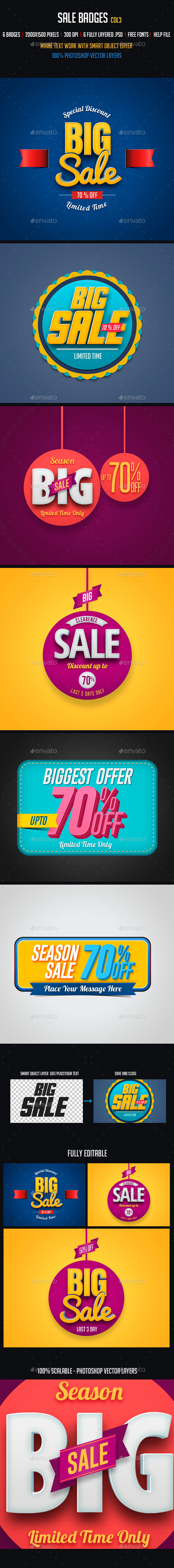 GraphicRiver Sale Badges 3 9850297 GraphicRiver Sale Badges 3 9850297