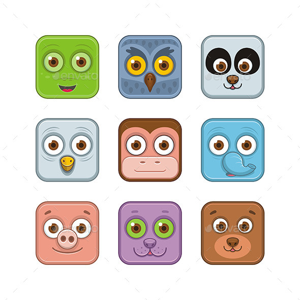 GraphicRiver Animal Icons 9850322 GraphicRiver Animal Icons 9850322