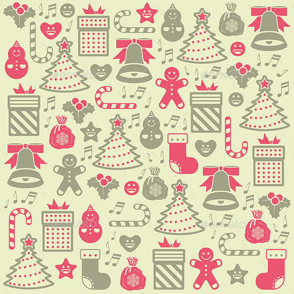 GraphicRiver Card with Christmas Deer 9850811 GraphicRiver Card with Christmas Deer 9850811