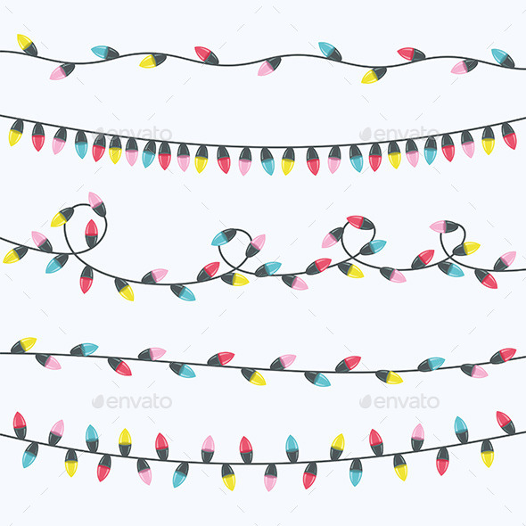 GraphicRiver Christmas Lights Background 9850895 GraphicRiver Christmas Lights Background 9850895