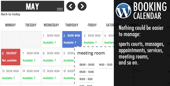 WP Booking Calendar WP Booking Calendar