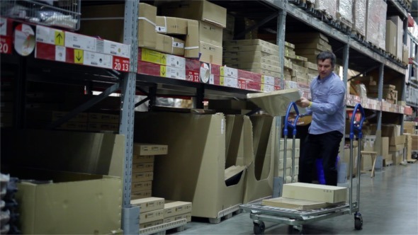 Man Shopping for Furniture Man Shopping for Furniture