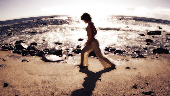 Yoga Teacher Practive Stunning Beach Sunrise Yoga Teacher Practive Stunning Beach Sunrise
