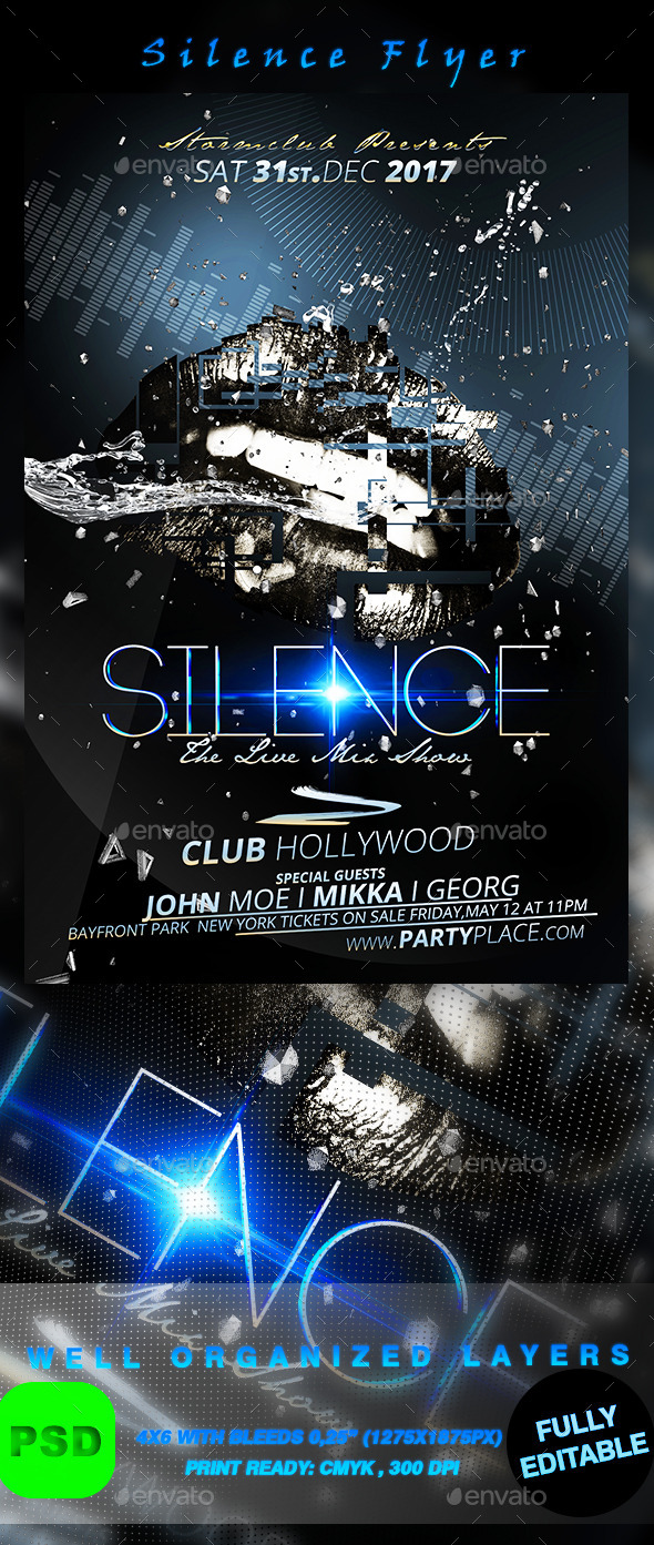 Silence Flyer (Events)