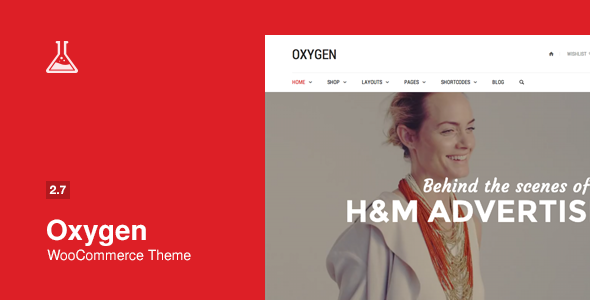 Oxygen v2.7 – WooCommerce WordPress Theme Download