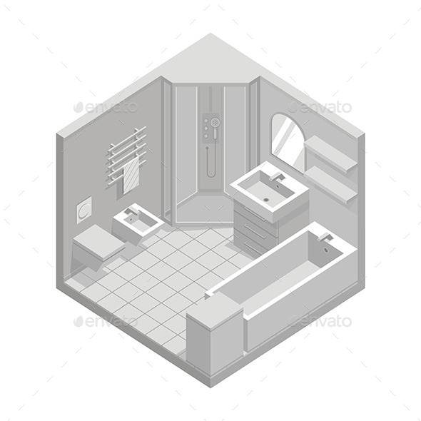 GraphicRiver Bathroom 9854491 GraphicRiver Bathroom 9854491