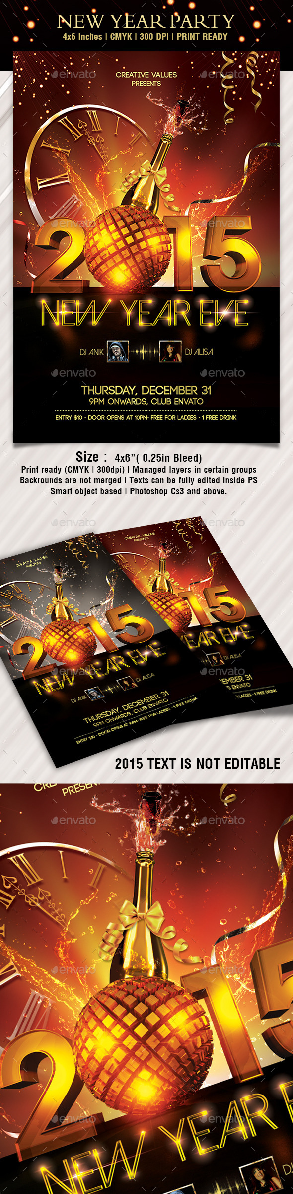 GraphicRiver New Year Party 9829454 GraphicRiver New Year Party 9829454