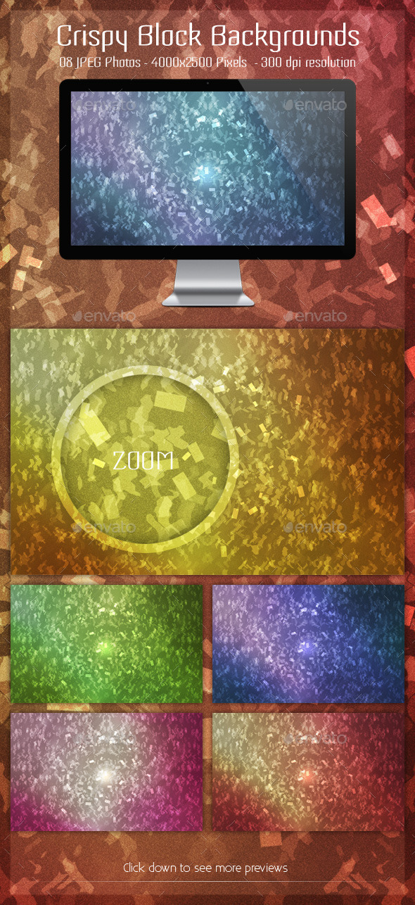 GraphicRiver Crispy Block Backgrounds 9854635 GraphicRiver Crispy Block Backgrounds 9854635
