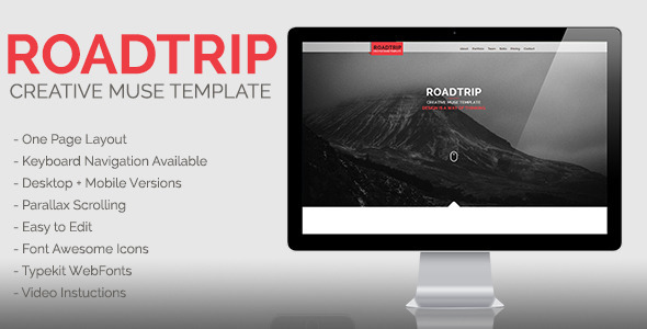 roadtrip | creative muse template 