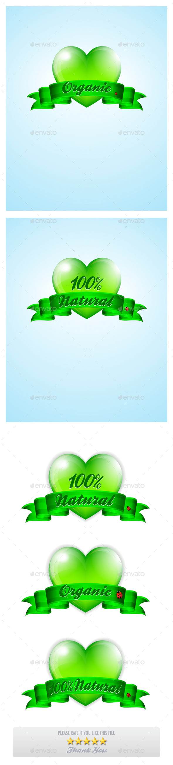 GraphicRiver Green Heart Banner Background 9855116 GraphicRiver Green Heart Banner Background 9855116