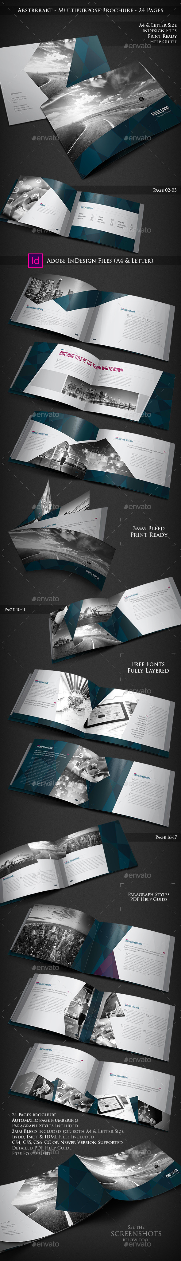 GraphicRiver Abstrrrakt Multipurpose Brochure 24 Pages 9855213 GraphicRiver Abstrrrakt Multipurpose Brochure 24 Pages 9855213