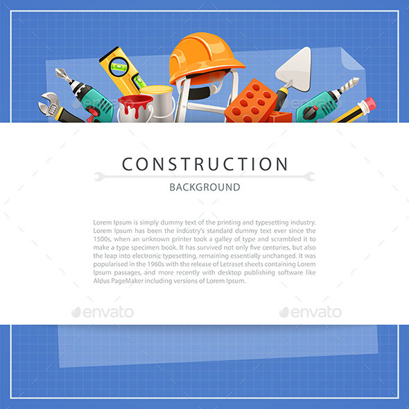 GraphicRiver Blueprint Construction Background with Copy Space 9845189 GraphicRiver Blueprint Construction Background with Copy Space 9845189