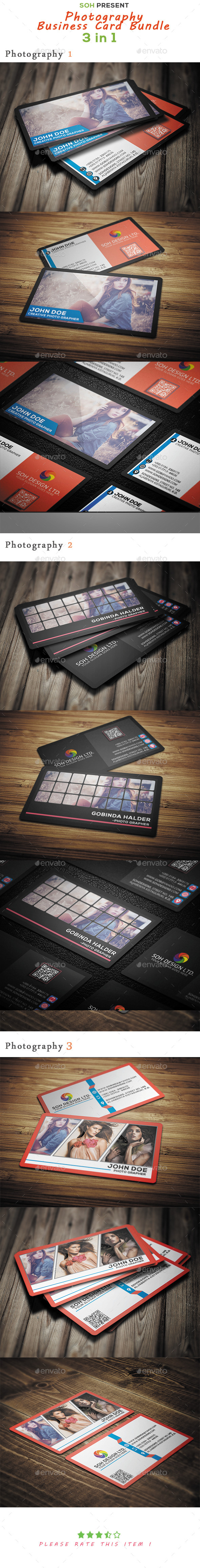 GraphicRiver Photography Business Card Bundle 9857483 GraphicRiver Photography Business Card Bundle 9857483