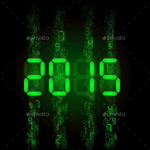 GraphicRiver Digital 2015 Numerals 9857715 GraphicRiver Digital 2015 Numerals 9857715