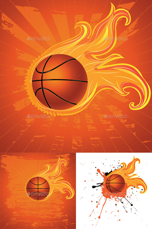 GraphicRiver Fire Basketball Ball 9857751 GraphicRiver Fire Basketball Ball 9857751
