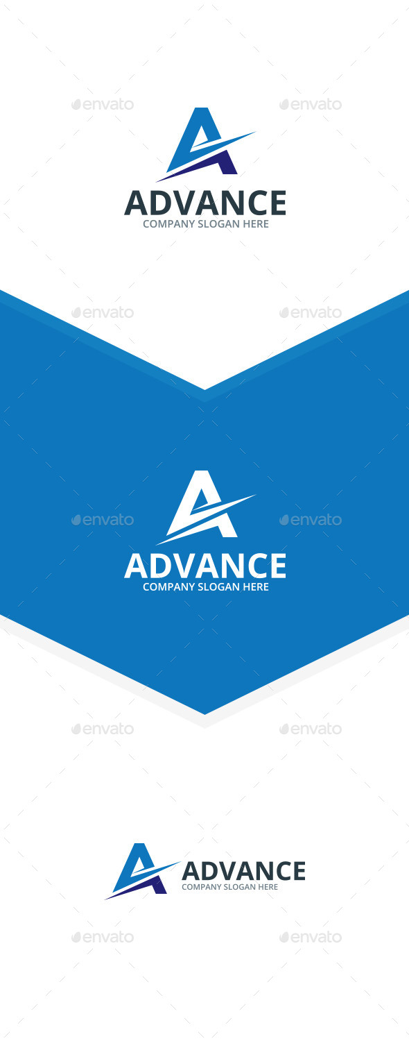 GraphicRiver Advance A Letter Logo 9858085 GraphicRiver Advance A Letter Logo 9858085