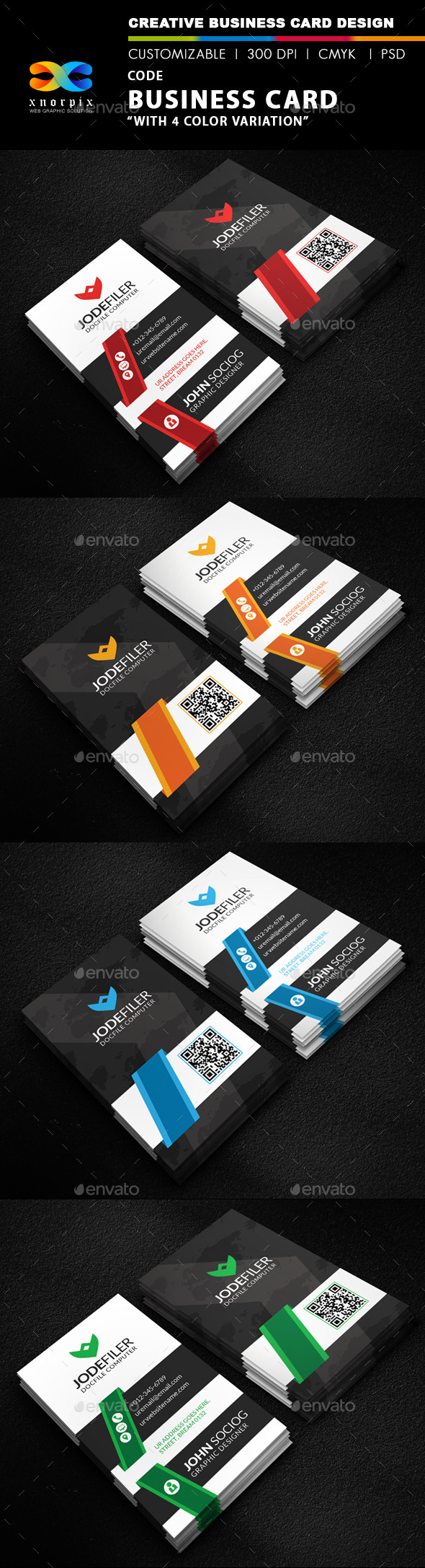 GraphicRiver Code Business Card 9858510 GraphicRiver Code Business Card 9858510