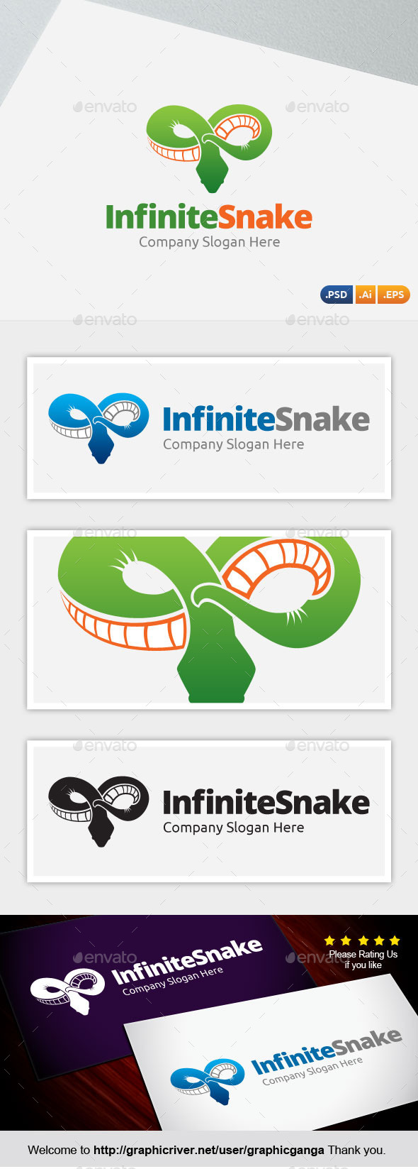 GraphicRiver Infinite Snake 9859278 GraphicRiver Infinite Snake 9859278