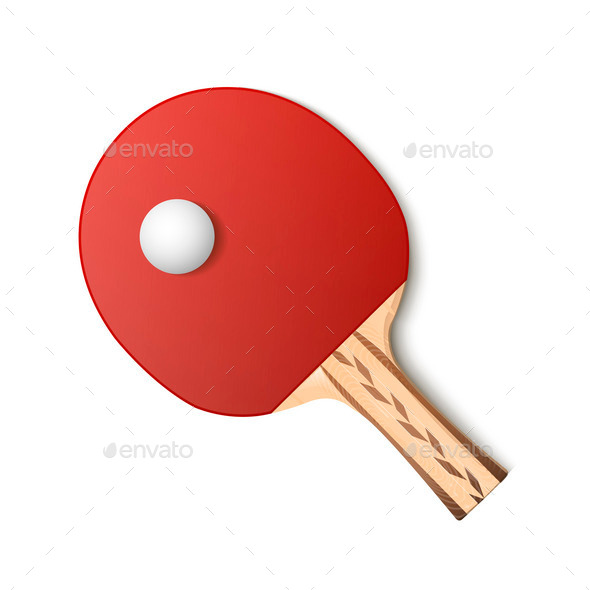 GraphicRiver Ping-Pong Racket 9859662 GraphicRiver Ping-Pong Racket 9859662