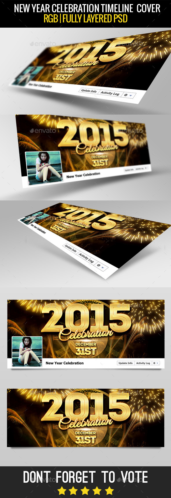 GraphicRiver New Year Facebook Cover 2015 9860881 GraphicRiver New Year Facebook Cover 2015 9860881