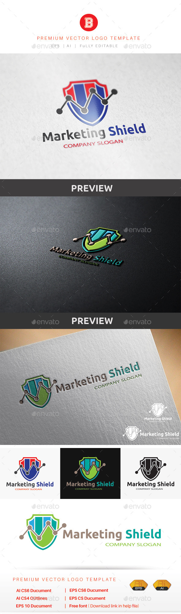 GraphicRiver Marketing Shield 9862586 GraphicRiver Marketing Shield 9862586