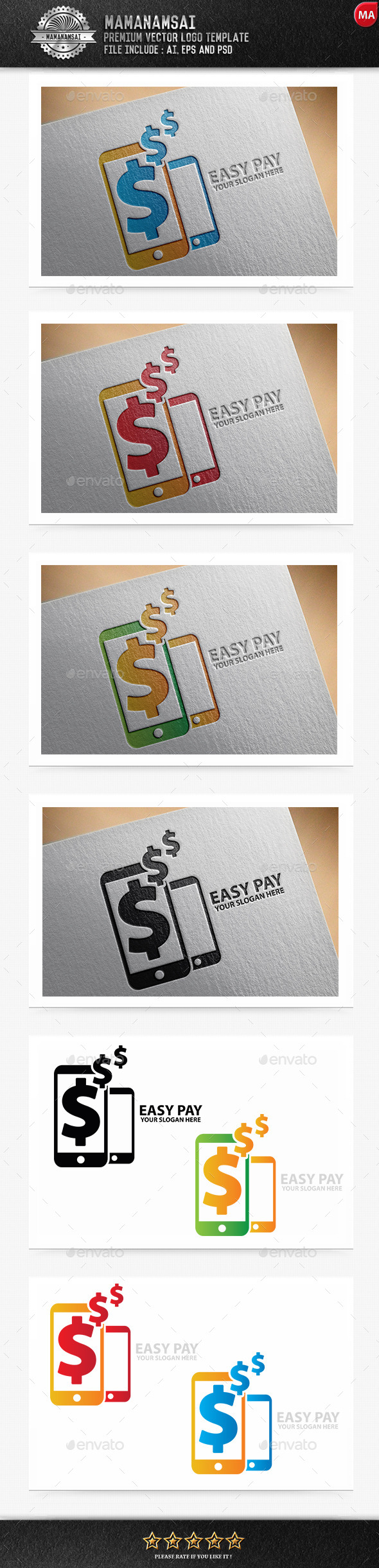 GraphicRiver Easy Pay Logo 9839099 GraphicRiver Easy Pay Logo 9839099