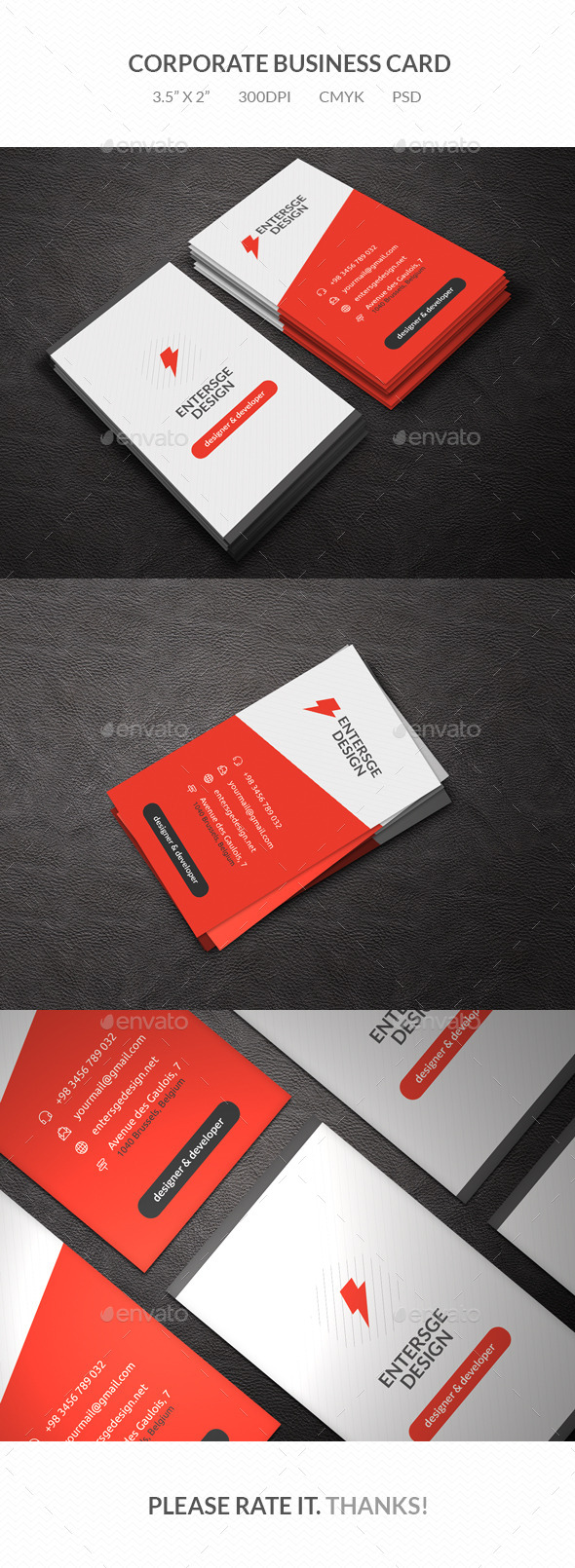 GraphicRiver Clean Business Card 9863460 GraphicRiver Clean Business Card 9863460
