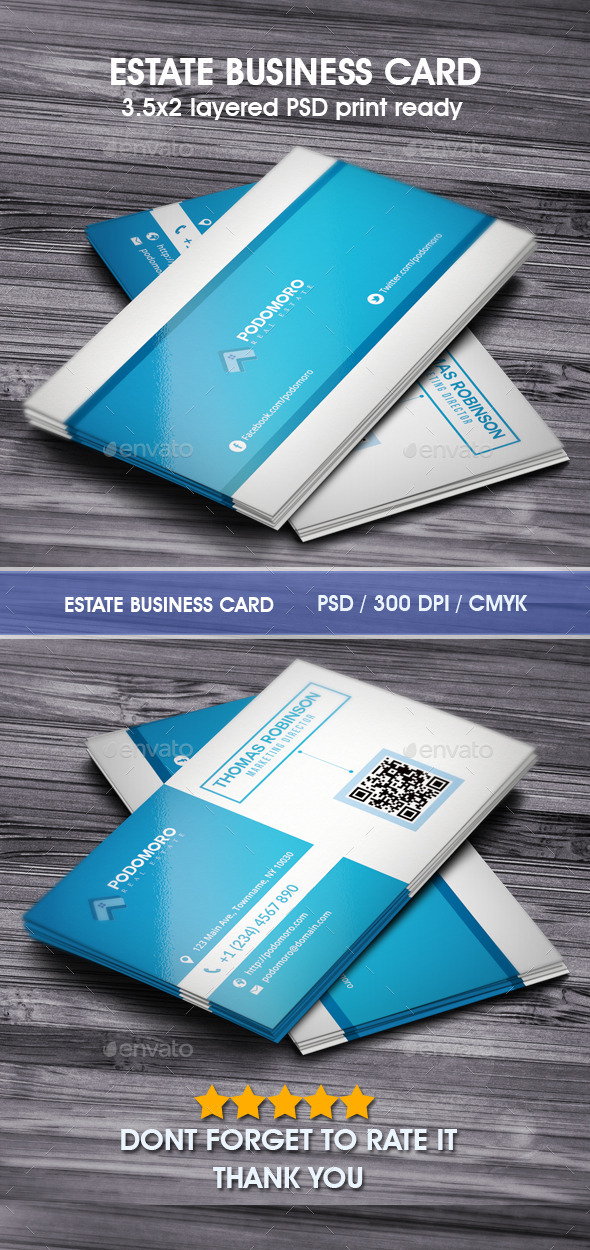 Estate Business Card (Corporate)