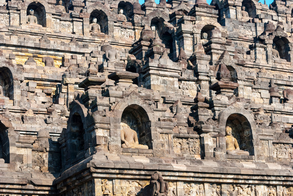 Buddhist temple Borobudur, Magelang, Indonesia (Misc) Photo Download