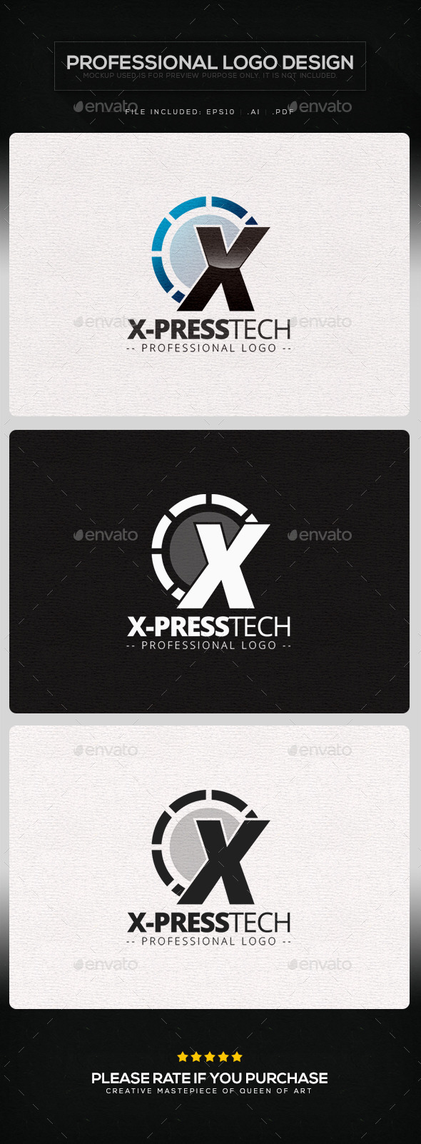 GraphicRiver X-press Tech Logo Template 9864566 GraphicRiver X-press Tech Logo Template 9864566