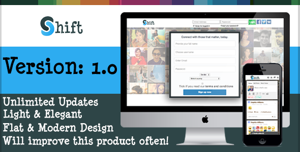 CodeCanyon Shift Theme for Crea8social 9849577 CodeCanyon Shift Theme for Crea8social 9849577