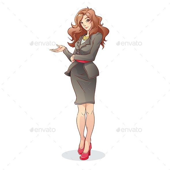 GraphicRiver Businesswoman 9865141 GraphicRiver Businesswoman 9865141