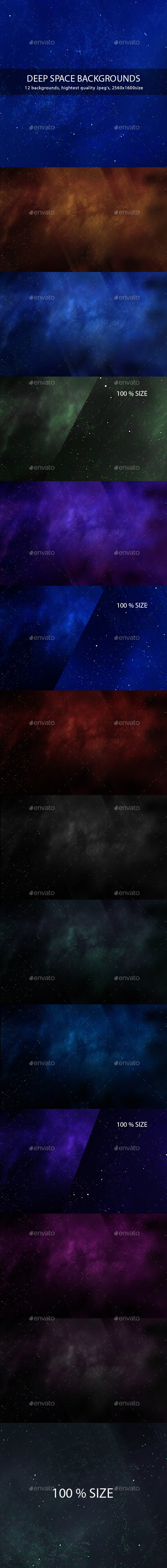 GraphicRiver Deep Space Backgrounds 9865346 GraphicRiver Deep Space Backgrounds 9865346