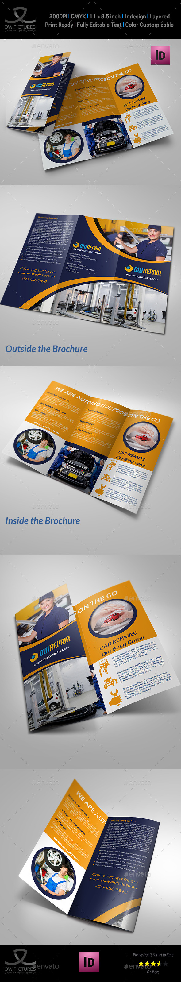 GraphicRiver Car Repair Tri-Fold Brochure Template Vol2 9865834 GraphicRiver Car Repair Tri-Fold Brochure Template Vol2 9865834
