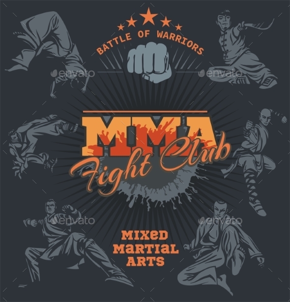 GraphicRiver Mixed Martial Arts Design Labels 9866121 GraphicRiver Mixed Martial Arts Design Labels 9866121