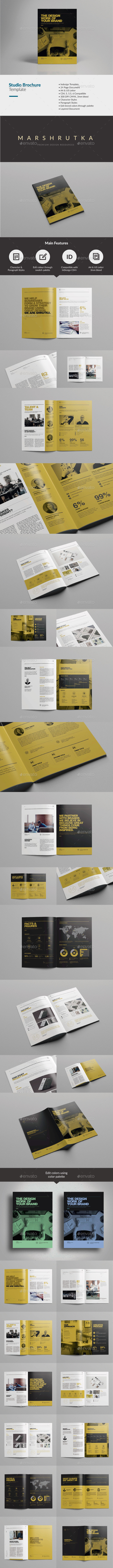GraphicRiver Studio Brochure Template 9867177 GraphicRiver Studio Brochure Template 9867177