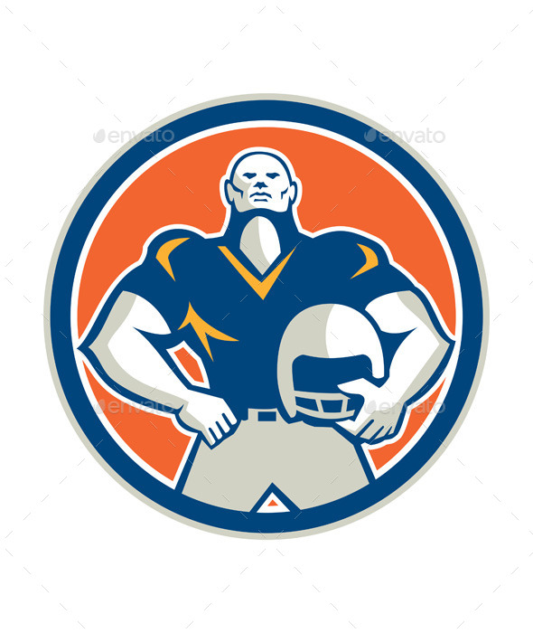 GraphicRiver American Football with Helmet Circle 9868758 GraphicRiver American Football with Helmet Circle 9868758