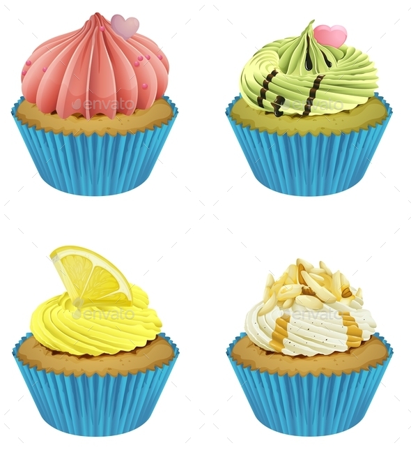GraphicRiver Cupcakes 9868896 GraphicRiver Cupcakes 9868896