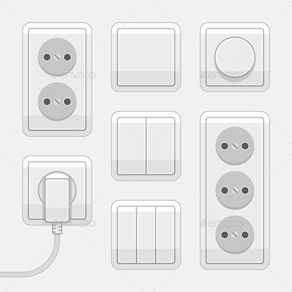 GraphicRiver Switches and Sockets 9868918 GraphicRiver Switches and Sockets 9868918