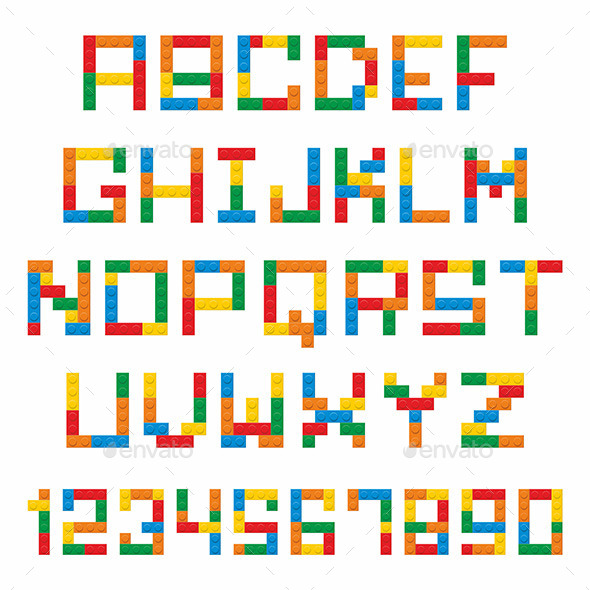 GraphicRiver Construction Blocks Alphabet 9869112 GraphicRiver Construction Blocks Alphabet 9869112