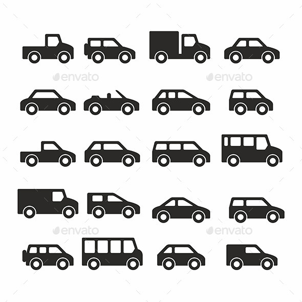 GraphicRiver Cars Icons 9869211 GraphicRiver Cars Icons 9869211