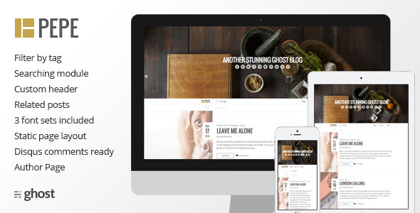 Pepe - Multipurpose Responsive Theme