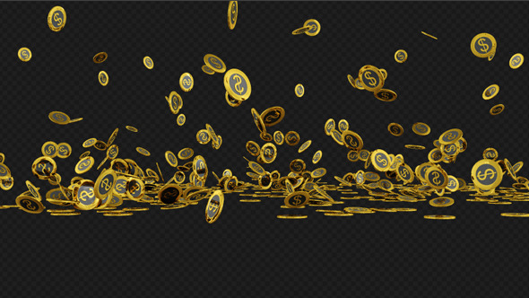 Rain From The Golden Coins Rain From The Golden Coins